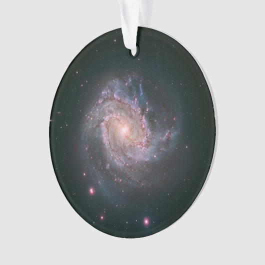 Verborgen spiraal Galaxy Messier 83. 2 Ornament (voorkant)