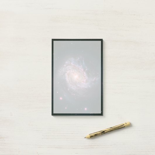 Verborgen spiraal Galaxy Messier 83. 2 Post-it® Notes (Op bureau)