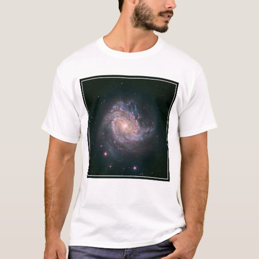 Verborgen spiraal Galaxy Messier 83. 2 T-shirt (Voorkant)