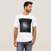 Verborgen spiraal Galaxy Messier 83. 2 T-shirt (Voorkant volledig)