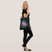 Verborgen spiraal Galaxy Messier 83. 2 Tote Bag (Op model)