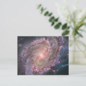 Verborgen spiraal Galaxy Messier 83. Briefkaart (Staand voorkant)