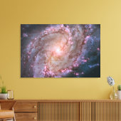 Verborgen spiraal Galaxy Messier 83. Canvas Afdruk (Insitu (Woonkamer))