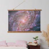 Verborgen spiraal Galaxy Messier 83. Hangend Wandkleed (Slaapkamer)