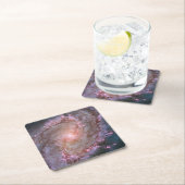 Verborgen spiraal Galaxy Messier 83. Kartonnen Onderzetters (Insitu)