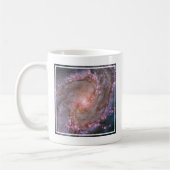 Verborgen spiraal Galaxy Messier 83. Koffiemok (Links)