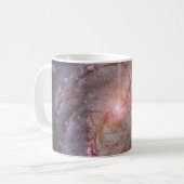 Verborgen spiraal Galaxy Messier 83. Koffiemok (Voorkant links)