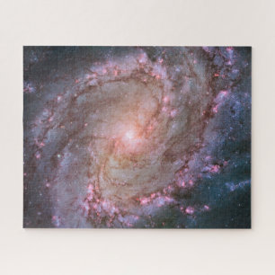 Verborgen spiraal Galaxy Messier 83. Legpuzzel