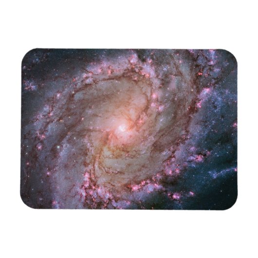 Verborgen spiraal Galaxy Messier 83. Magneet (Horizontaal)