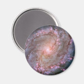Verborgen spiraal Galaxy Messier 83. Magneet (Voorkant / Achterkant)
