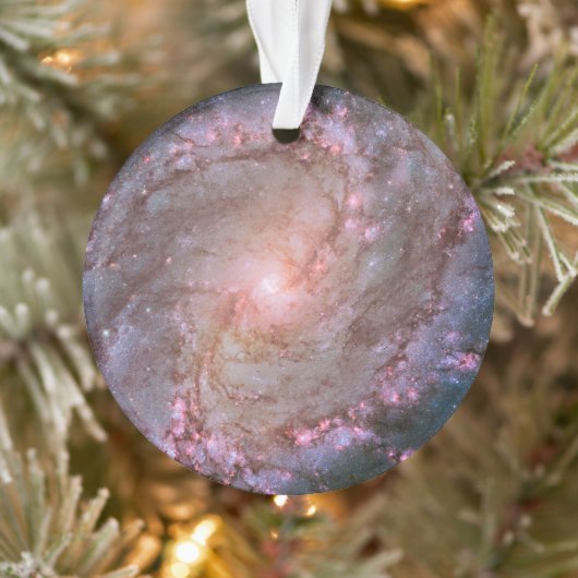Verborgen spiraal Galaxy Messier 83. Ornament (Boom)