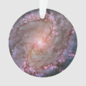 Verborgen spiraal Galaxy Messier 83. Ornament (voorkant)