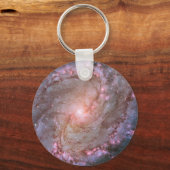 Verborgen spiraal Galaxy Messier 83. Sleutelhanger (Achterkant)