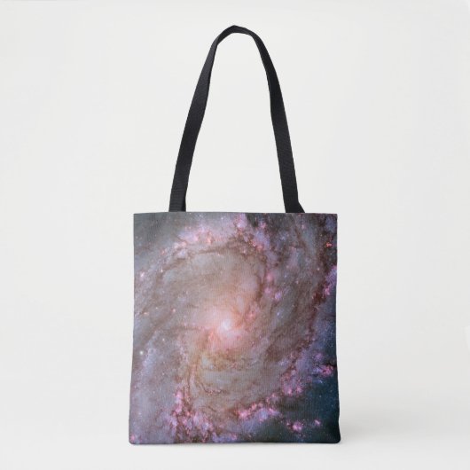 Verborgen spiraal Galaxy Messier 83. Tote Bag (Voorkant)