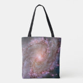 Verborgen spiraal Galaxy Messier 83. Tote Bag (Achterkant)