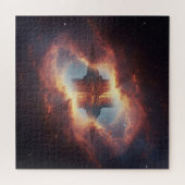 Verborgen stad in een ander universeel rijk legpuzzel (Horizontaal)