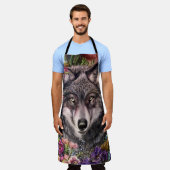 Verborgen sterkte van wolven schort (Gedragen)