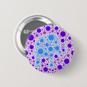 Verborgen Stippen Ronde Button 5,7 Cm (Voorkant /achterkant)