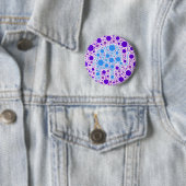 Verborgen Stippen Ronde Button 5,7 Cm (In situ)
