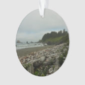 Verborgen strand I in Redwood National Park Ornament (voorkant)