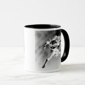 Verborgen superkat in de lucht. mok (Voorkant rechts)