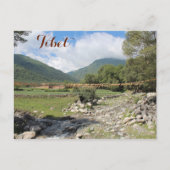 Verborgen Tibetaanse vallei Briefkaart (Voorkant)
