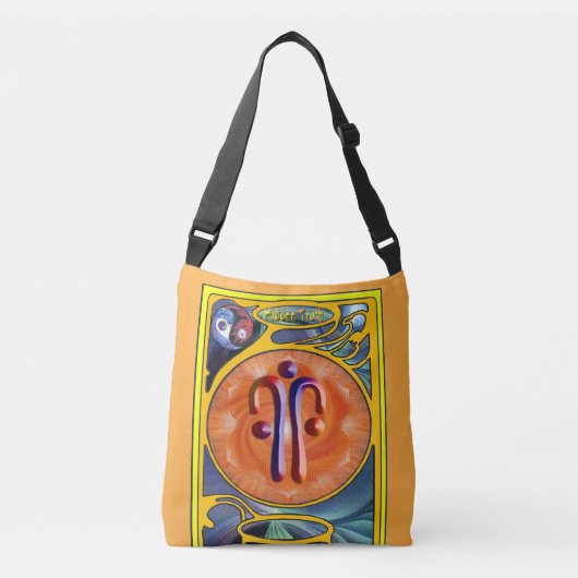 Verborgen Truth Symbol Art Crossbody Tas (Voorkant)