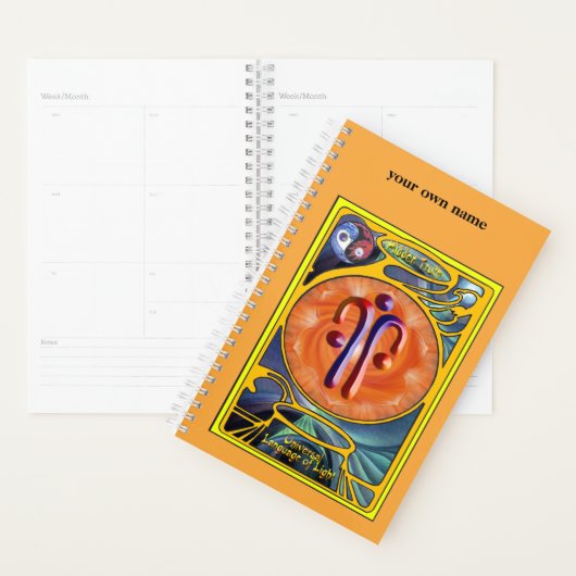 Verborgen Truth Symbol Art Planner (Display)