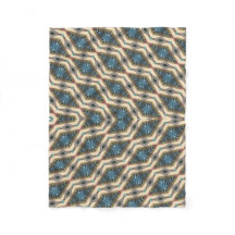 Verborgen tuin ontwerp blauw