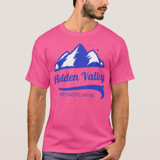 Verborgen Valley ski Pennsylvania T-shirt