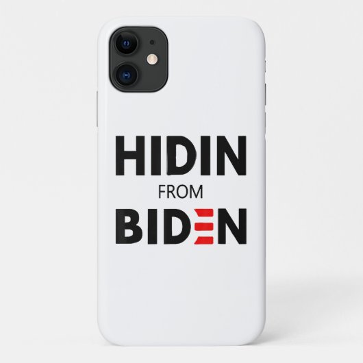 VERBORGEN VAN BIDEN grappige meme politieke Joe Ca Case-Mate iPhone Case (Achterkant)