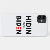 VERBORGEN VAN BIDEN grappige meme politieke Joe Ca Case-Mate iPhone Case (Achterkant (horizontaal))