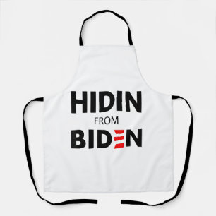 VERBORGEN VAN BIDEN grappige meme politieke Joe Ca Schort