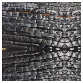 Verborgen verbinding met vuur stof (Close Up)