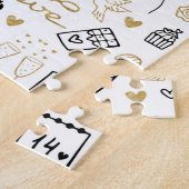 Verborgen Verloving Jigzaag Puzzle Legpuzzel (Zijkant)