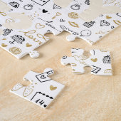 Verborgen Verloving Jigzaag Puzzle Legpuzzel (Zijkant)