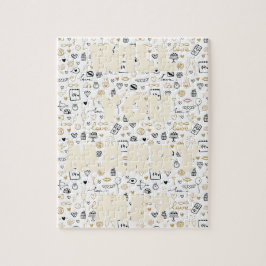 Verborgen Verloving Jigzaag Puzzle Legpuzzel