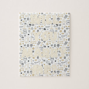 Verborgen Verloving Jigzaag Puzzle Legpuzzel