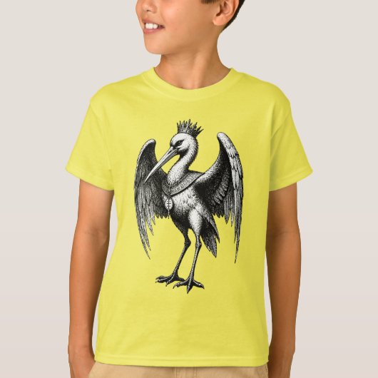 Verborgen Vleugels Halphas onthuld T-shirt (Voorkant)