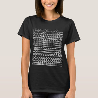 Verborgen vloekbericht voor gecertificeerd persona t-shirt