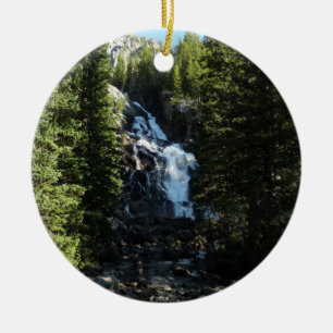 Verborgen Waterval in Grand Teton National Park Keramisch Ornament