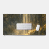 Verborgen Waterval in het Bos - Bureaumat (Keyboard & Muis)