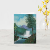 Verborgen waterval kaart (Gele Bloem)