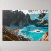 Verborgen Waterval – Kustsereniteit Poster (Voorkant)