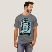 Verborgen Waterval Minnesota T-shirt (Voorkant volledig)