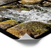 Verborgen watervallen poster (Hoek)