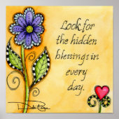 Verborgen zegeningen poster (Voorkant)