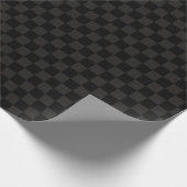 Verborgen zwart omslagpapier cadeaupapier (Hoek)