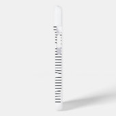 Verborgen Zwarte Kat Schattig Grappig Minimalistis Case-Mate iPhone Case (Achterkant / Links)