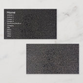 Verbost zilver visitekaartje (Voorkant / Achterkant)